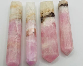 Pink Aragonite Crystal Points (4 Pieces)@NS51