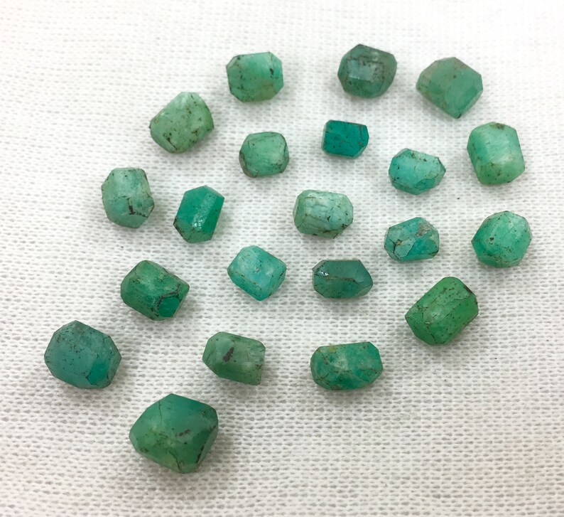 21 Pieces Amazonite UN Drilled Beads @AK301