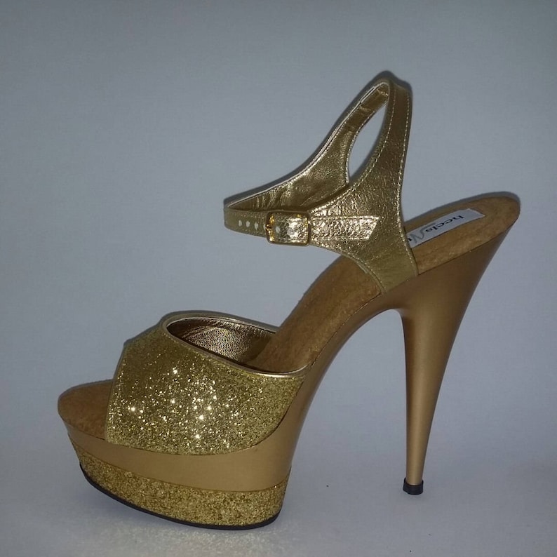 Pole Dancing Shoes Exotic Dancer Shoes Bridal Shoes Women High Etsy