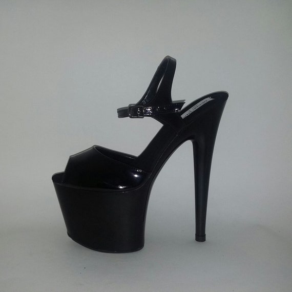 Holier Than Thou Open Toe - 7 INCH – Hella Heels US