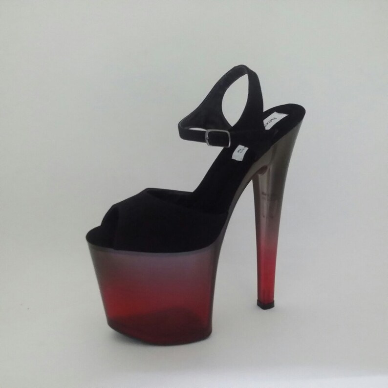 Pole Dancing Heels Exotic Dancer Shoes Stripper Shoes High Etsy Canada