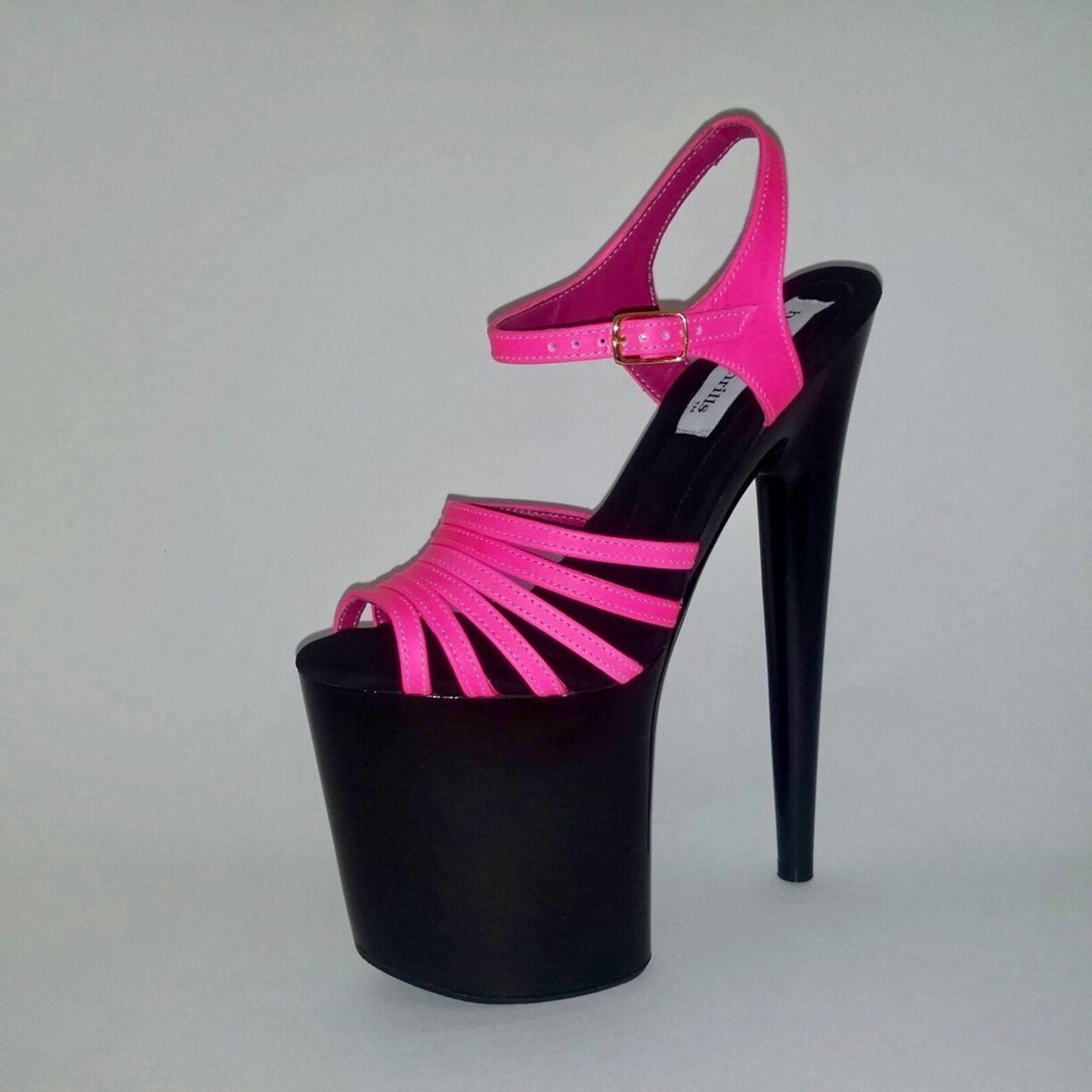 Pole Dancing Shoes Handmade High Platform Shoes UV Leather Etsy