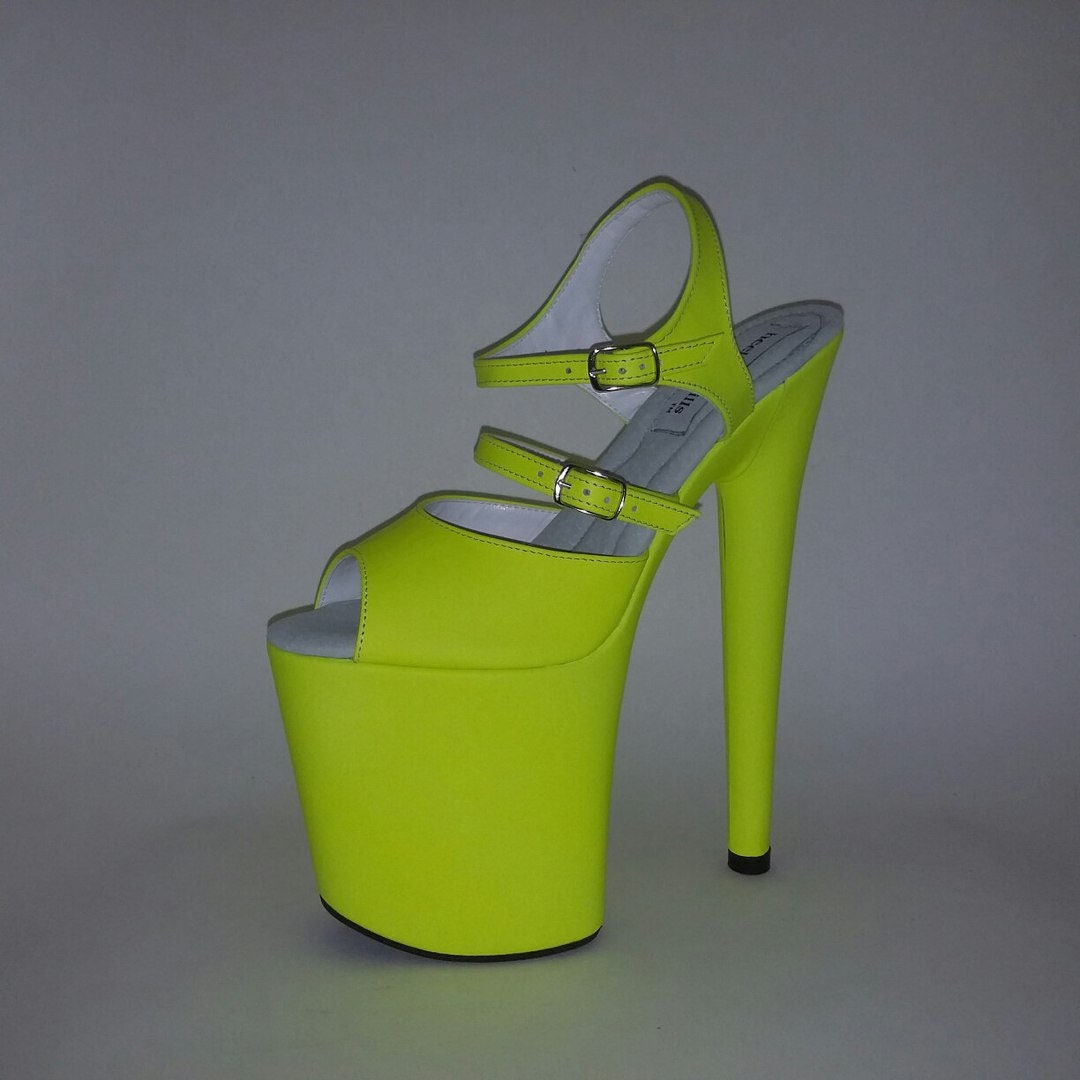 8 inch platform heels