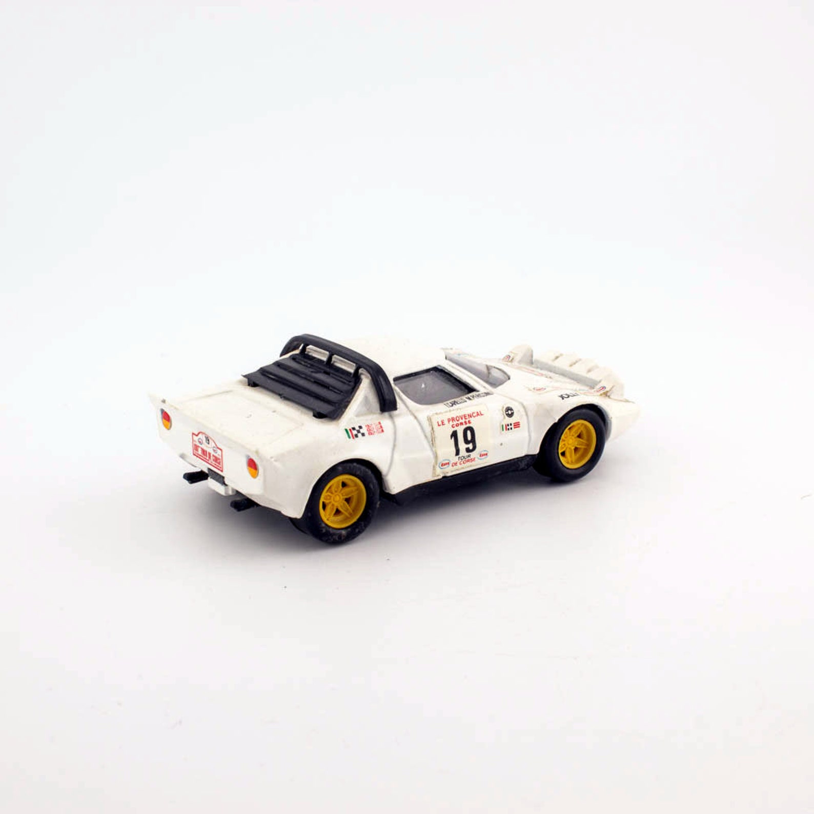 Solido Top 43 1/43 - Lancia Stratos Le Point Tour De France 1980 - Noire