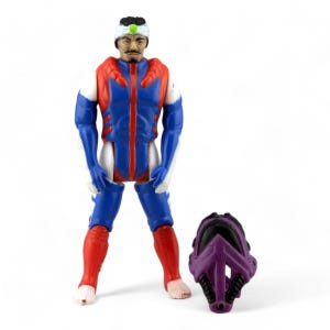 Vintage Ali Bombay & Vortex Mask Kenner M.A.S.K. Action Figure