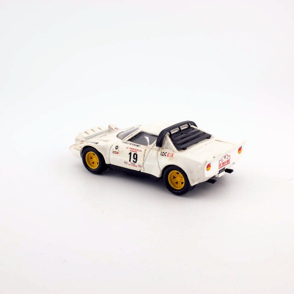 Solido Top 43 1/43 - Lancia Stratos Le Point Tour De France 1980 - Noire