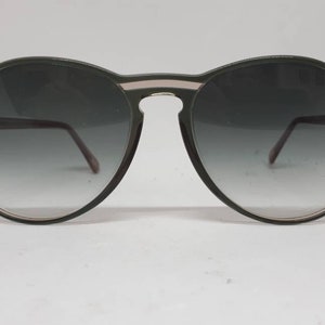 Vintage CAZAL 612 round sunglasses green frame 70s HipHop Sonnenbrille 1970s green sunglasses West Germany  new old stock ultra rare