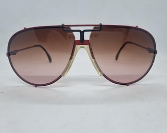 Lunettes De Vue Vintage Cazal Femme - Monture Dorée, Avec étui, Occasion