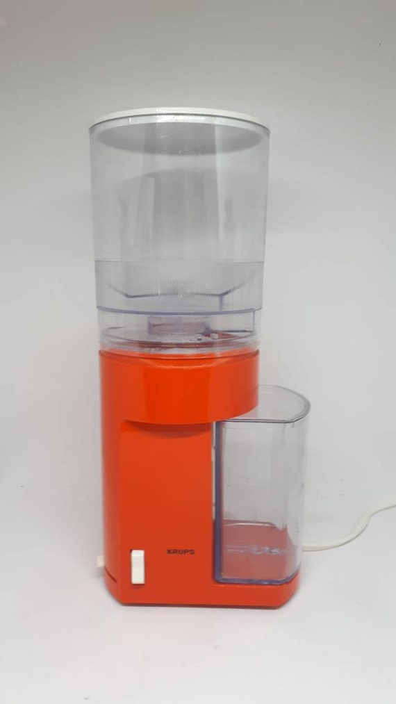 Vintage KRUPS TYPE 221 Coffee Grinder 70s space age electric Etsy
