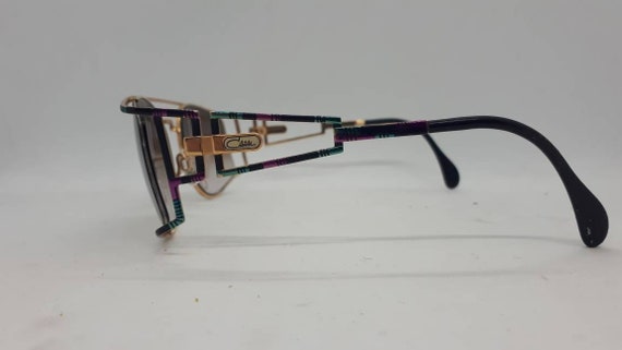 Vintage CAZAL 967 sunglasses 80s multicolour HipH… - image 6