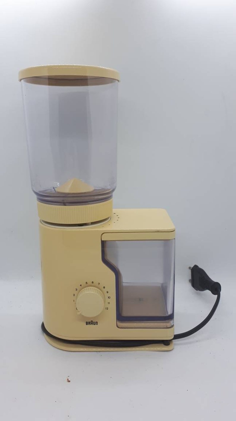 Vintage BRAUN KMM 20 Typ 4 045 Coffee Grinder 70s Space Age Etsy