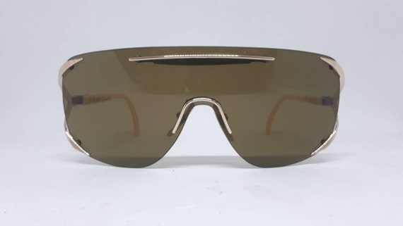 Vintage CHRISTIAN DIOR RHIANNA Shield Mod. 2434 Sunglasses 80s Luxury Frame Sonnenbrille Dior Germany 1980s Optyl Near Mint Etsy Canada