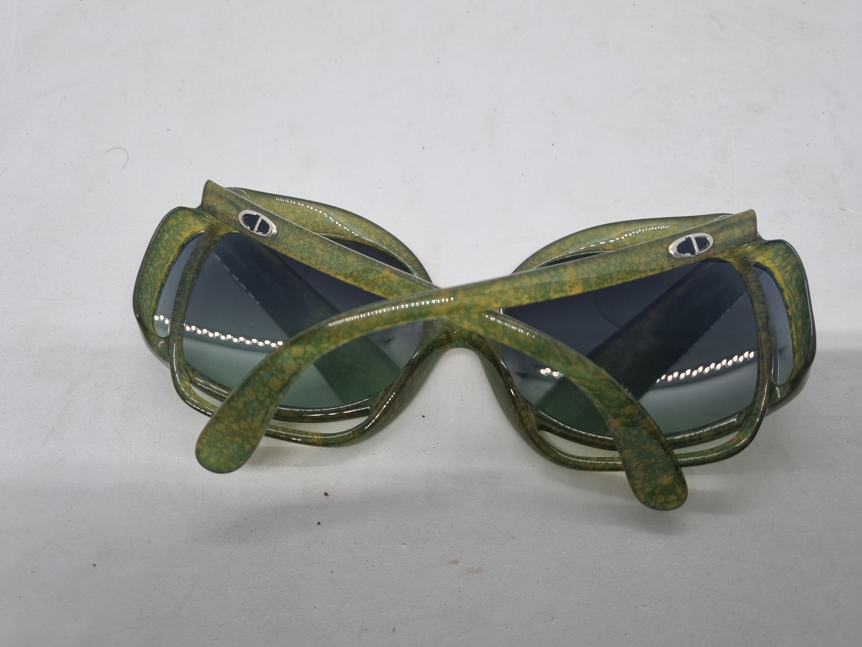 Vintage Dior 60’s 1 sunglasses TSB7V jade green Vintage 1970 main image 4