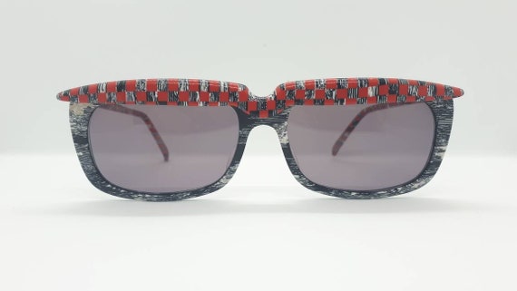 Vintage ALAIN MIKLI A.M 85 0118 Sunglasses Handmade 80s  display picture 3
