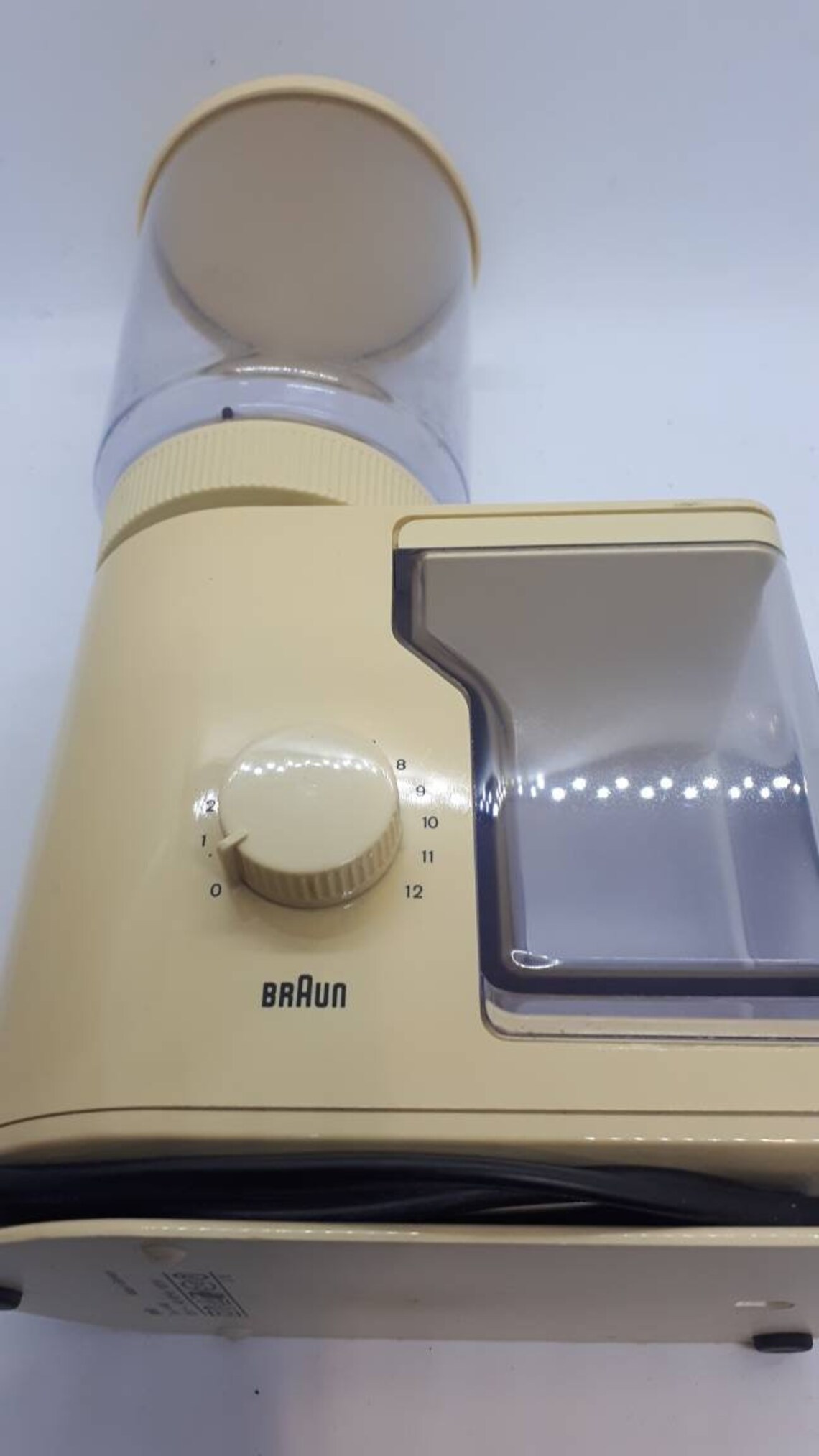 Vintage BRAUN KMM 20 Typ 4 045 coffee grinder 70s space age Etsy