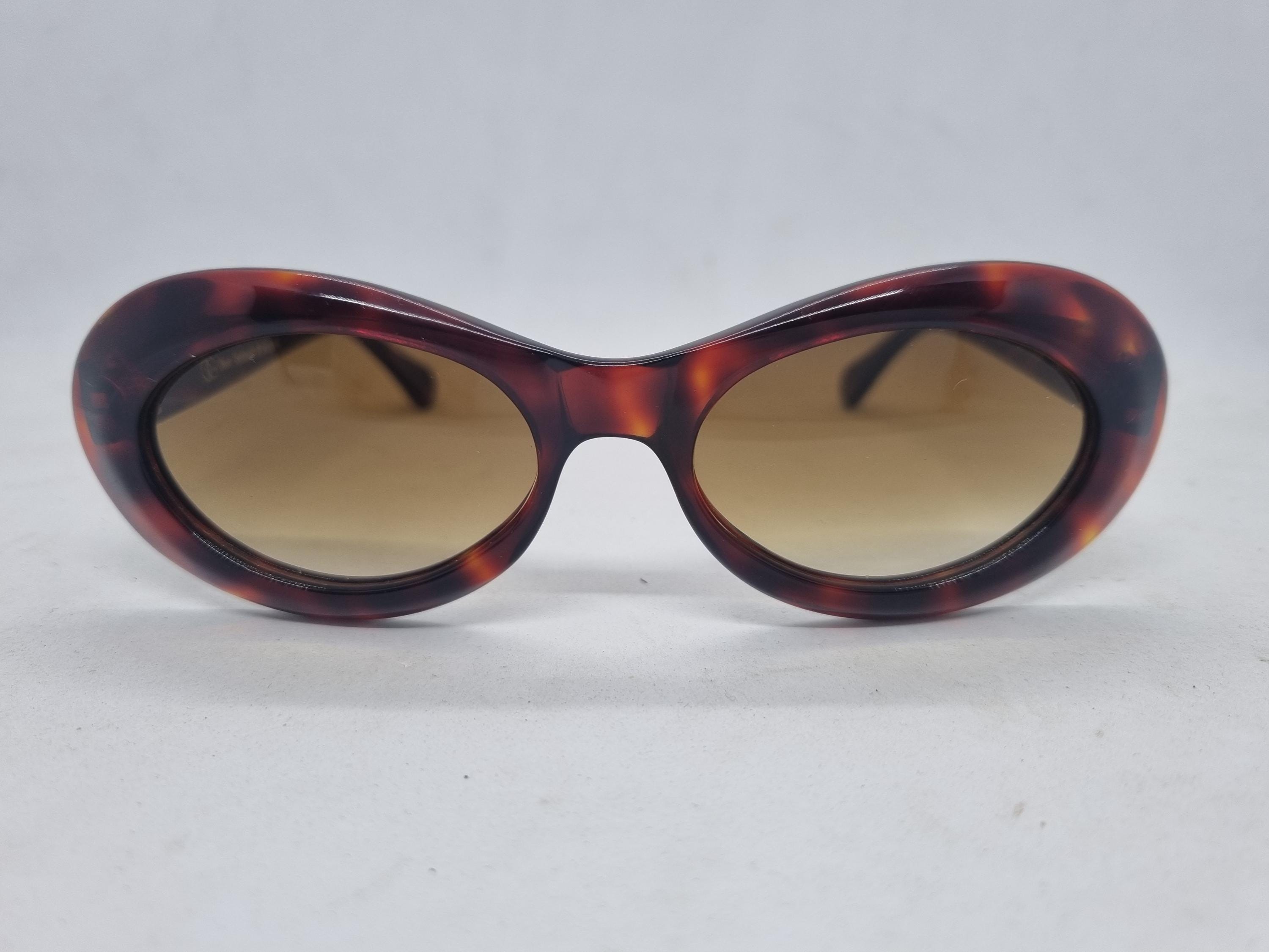 小物 oliver goldsmith sunglasses BUDE Vintage OLIVER GOLDSMITH BUDE Dark Tortoiseshell Sunglasses 90s