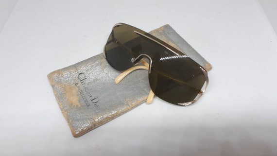 Vintage CHRISTIAN DIOR RHIANNA shield Mod. 2434 s… - image 7