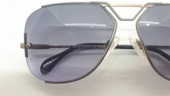 Vintage CAZAL 722 Col. 303 sunglasses 80s gray si… - image 3