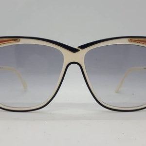 Vintage CAZAL 168 sunglasses 80s white frame HipHop gray lenses West Germany sunglasses 1980s case