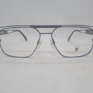 Vintage NEOSTYLE DYNASTY 430 Col.357 OVERSIZE eyewear Titanium 80s glasses dummy lenses Made in Germany new old stock unworn