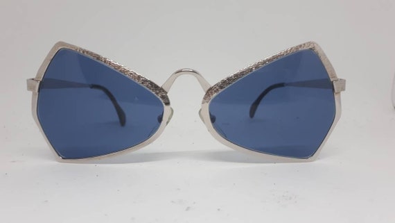 Occhiali Da Sole Vintage HAMPEL 3239 FT Argento Ovale