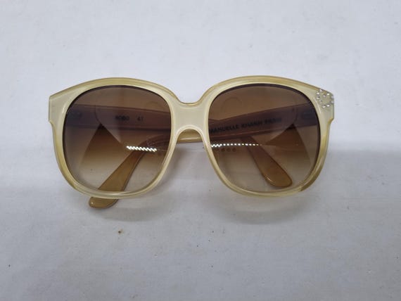Vintage EMMANUELLE KHANH 8080 47 OVERSIZE Ivory Color Frame  display picture 1