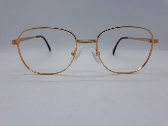 Lunettes Vintage Terri Brogan 8616 10 - Monture Ovale Brun Titane - Taille 45x45 - Neuf Sans étiquette
