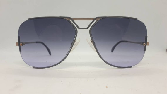 Vintage CAZAL 722 Col. 303 sunglasses 80s gray si… - image 1