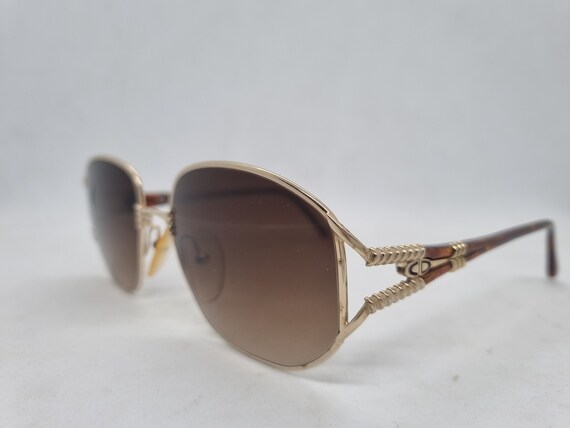 ヴィンテージ CHRISTIAN DIOR 2492 サングラス ブラウンゴールド  