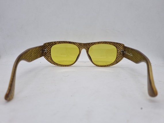 Vintage CHRISTIAN DIOR 2256 sunglasses 80s snake … - image 5