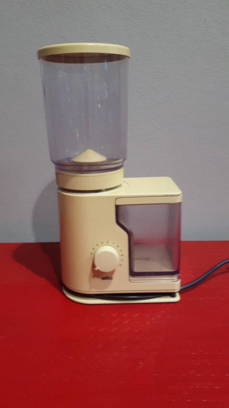 Vintage BRAUN KMM 20 Typ 4 045 Coffee Grinder 70s Space Age Etsy