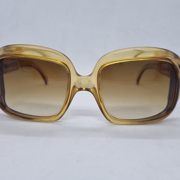 Vintage CHRISTIAN DIOR C03 OVERSIZE double frame optyl frame  sunglasses  70s Sonnenbrille 1970s Made in Austria case new old stock