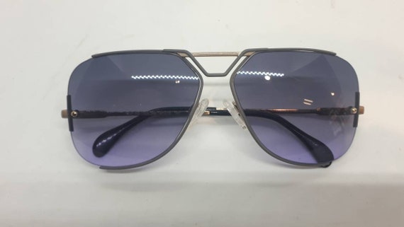 Vintage CAZAL 722 Col. 303 sunglasses 80s gray si… - image 4