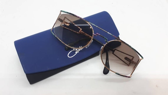 Vintage CAZAL 967 sunglasses 80s multicolour HipH… - image 7