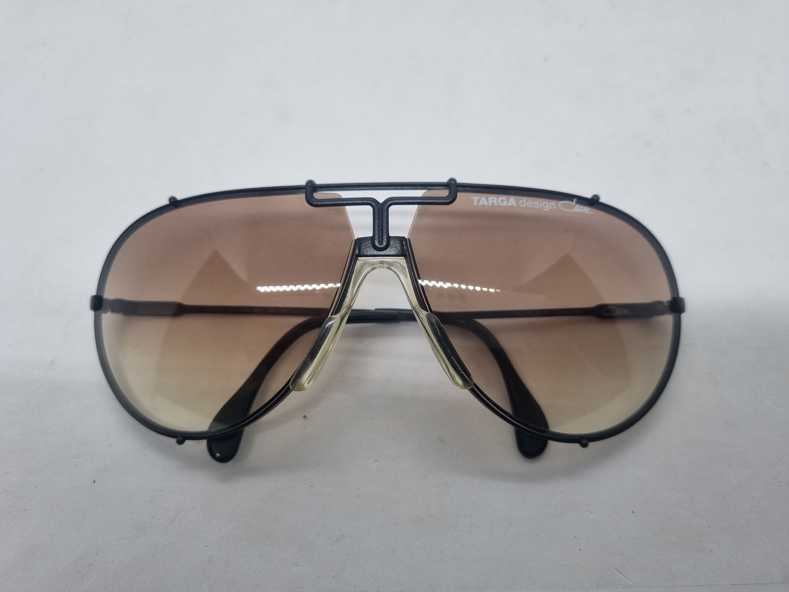 Vintage CAZAL 901 TARGA Col. 49 Sunglasses Black Frame Germany 80s