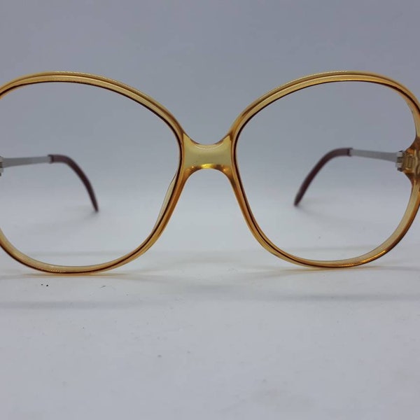 Vintage ZEISS 3138 eyewear Brille lunettes gafa metal acetat 80s Made in Germany 1980s Brille  new old stock