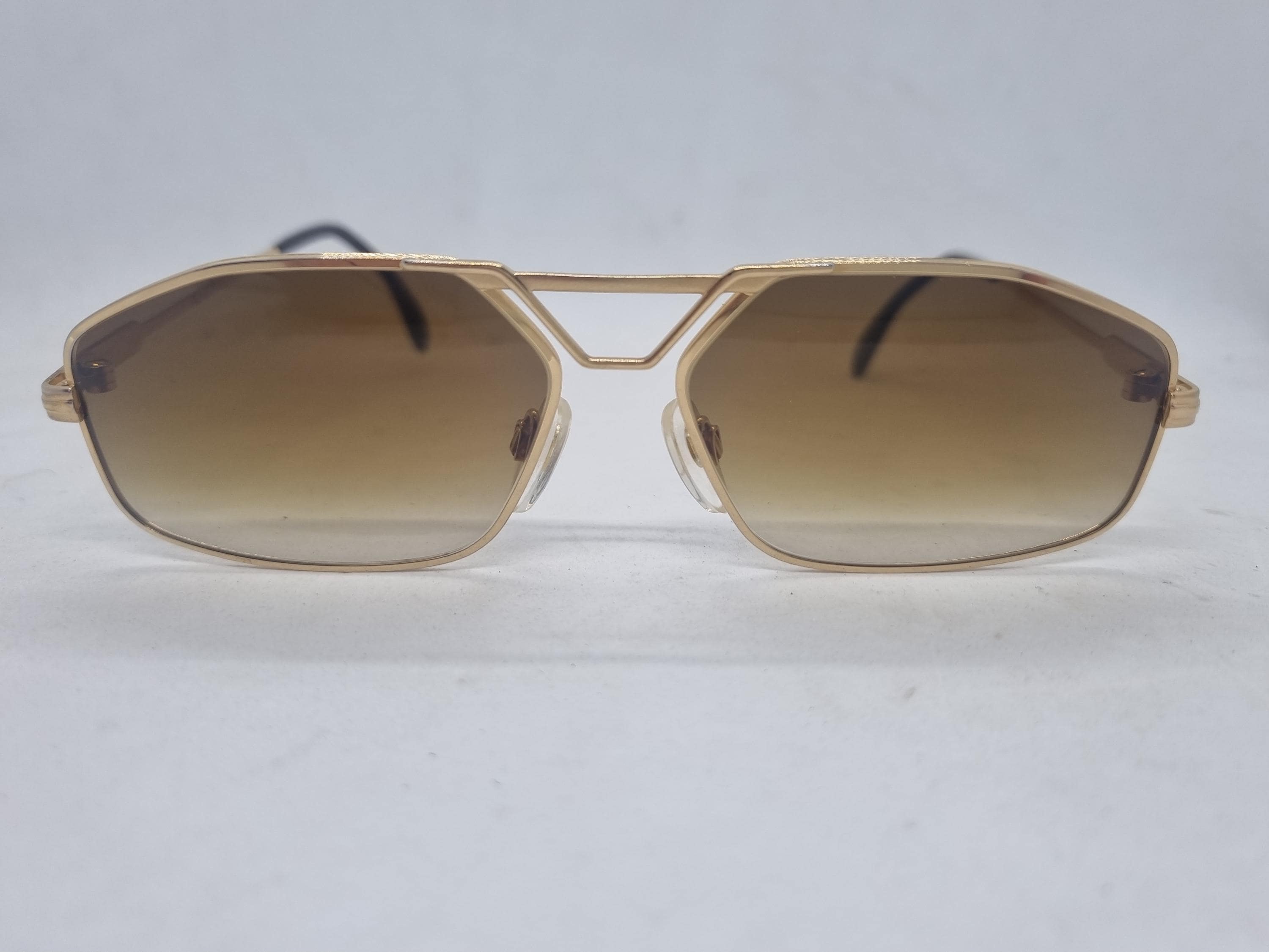 Vintage 1980s CAZAL Sunglasses, Mint Green, Made in Germany NEW VINTAGE CAZAL MOD 958 33 TORTOISE & GOLD 1980 main image 2