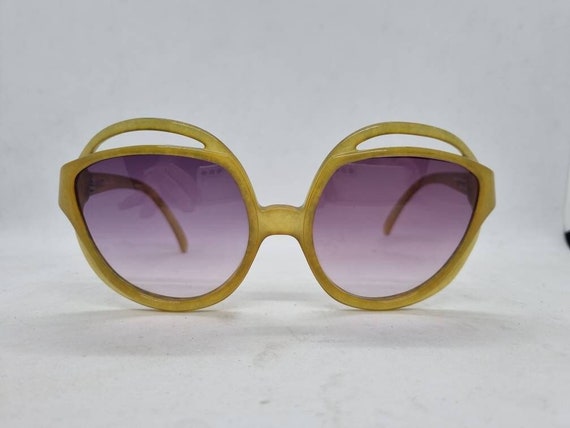 ヴィンテージ 1960年代 ディオール サングラス Vintage CHRISTIAN DIOR 2026-60 OVERSIZE Optyl Frame Sunglasses 70s