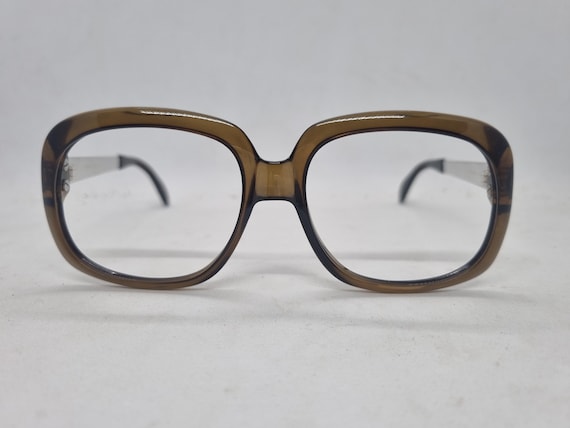 Vintage VIENNALINE ROYAL 1611 Glasses Brown Metal Acetate Frame