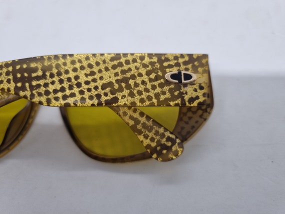 Vintage CHRISTIAN DIOR 2256 sunglasses 80s snake … - image 6