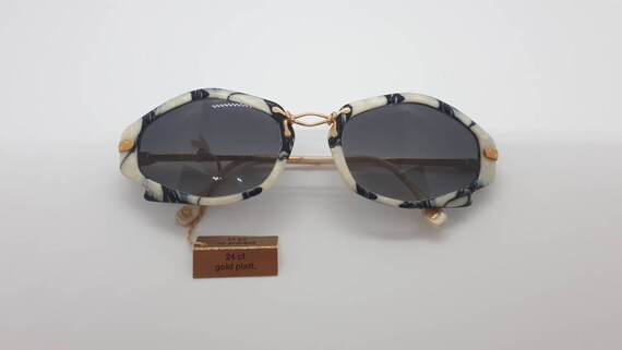 Vintage MCS D. van Hummius 701 occhiali da sole cateye oro | Etsy Italia