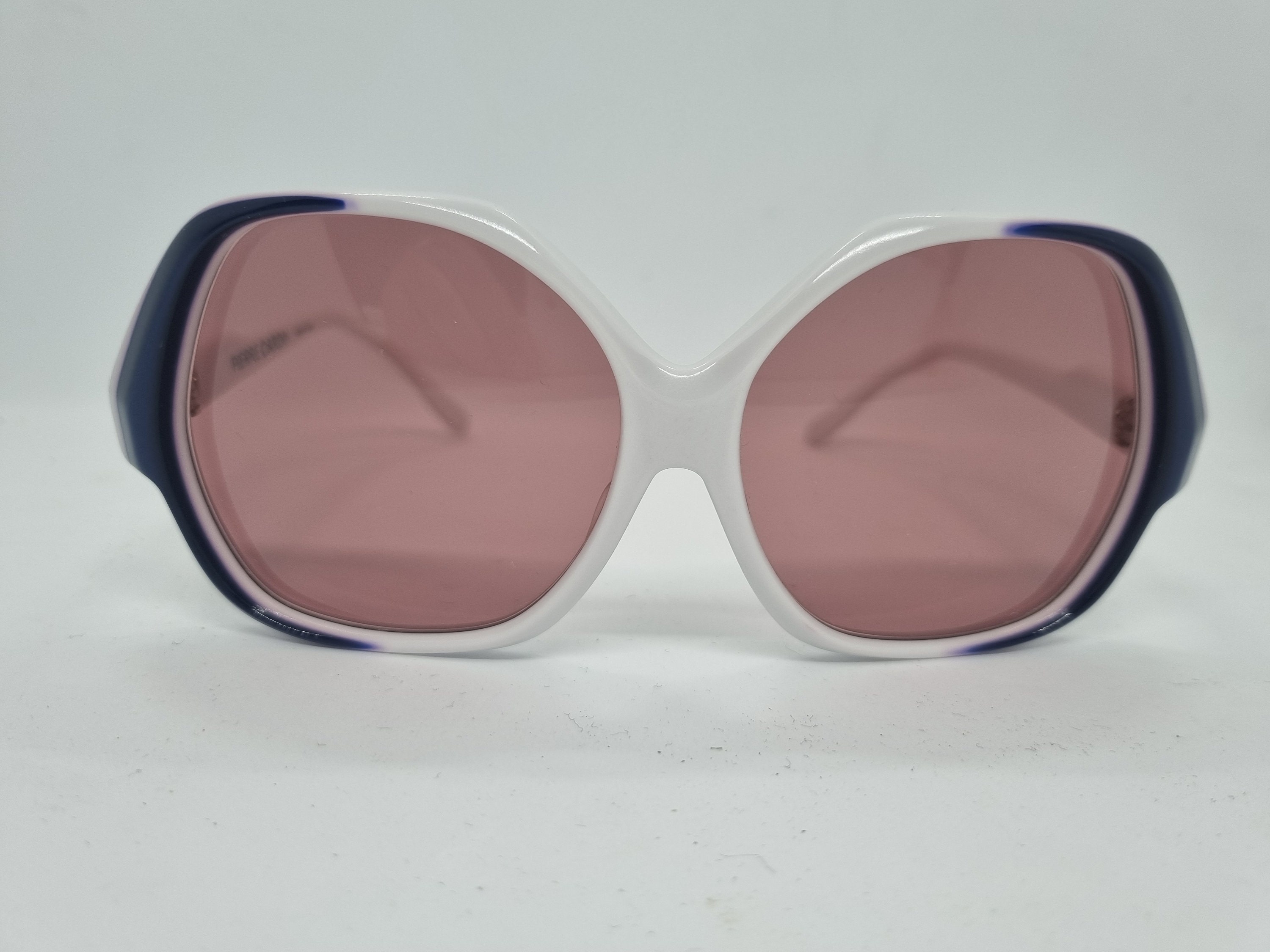 Vintage Pierre Cardin Red Oversized Sunglasses France PC 39 1970s We main image 4