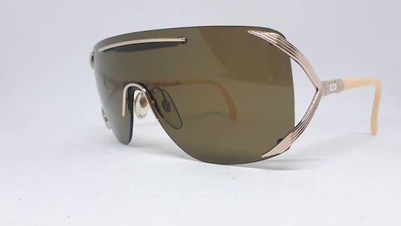 Vintage CHRISTIAN DIOR RHIANNA shield Mod. 2434 s… - image 2