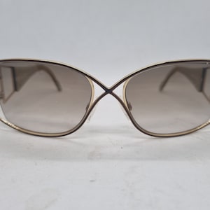 Vintage CAZAL 927 Col. 237 sunglasses 90s gold brown frame 1990s HipHop brown lenses Made in Germany sunglasses new old stock