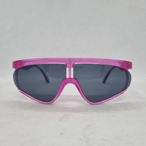 Vintage SUNJET BY CARRERA 5204 sunglasses shield small red Children frame 90s snowboard 1990s sunglasses Made in Austria mint
