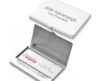 polished steel engraved business card holder personalized stainless steel elegant business card case slimline steel card carry case - Engraved Business Card Holder polished steel engraved business card holder personalized stainless steel elegant business card case slimline steel card carry case - Engraved Business Card Holder