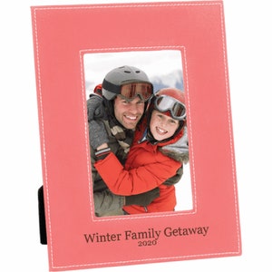 Personalized Pink 4&quot; x 6&quot; Picture Frame