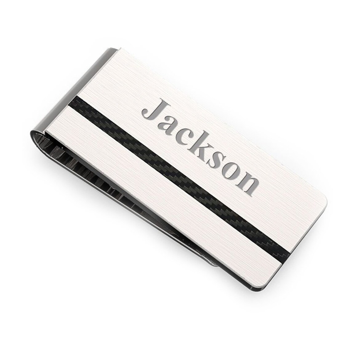 Formal Engraved Money Clip Personalized French Fold Money Etsy