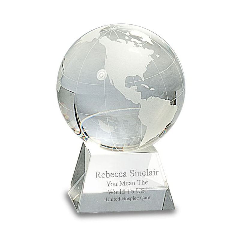 Globe Ornaments Clear - Etsy