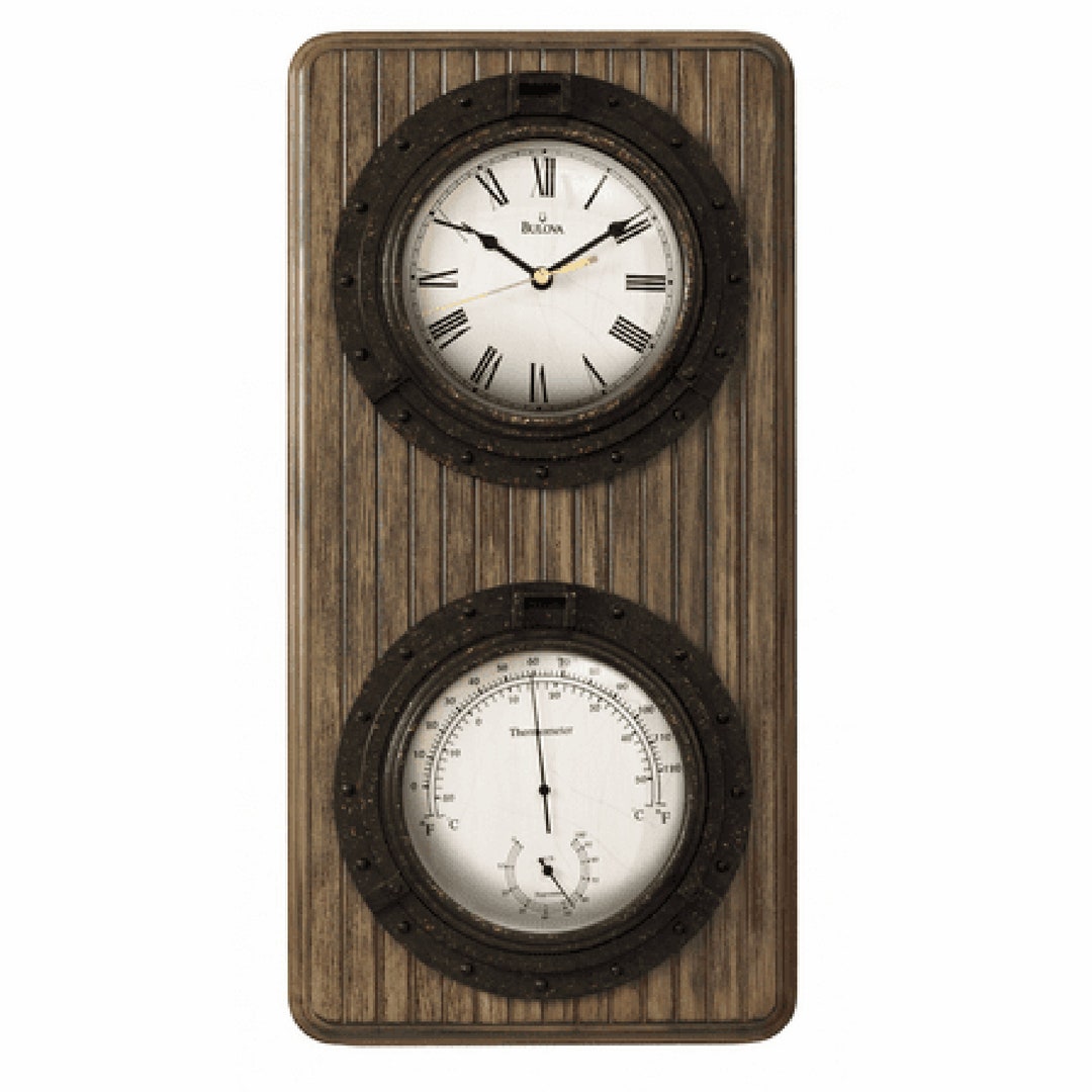 Reloj de pared de la estación meteorológica de Monterrey por